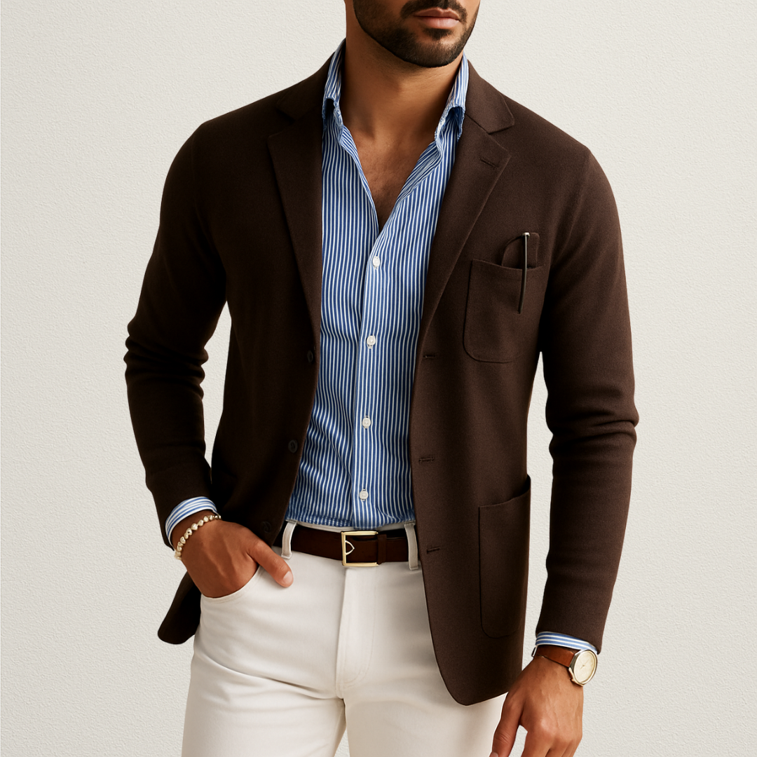 Norvavi | Wysokiej jakości wygodna marynarka męski