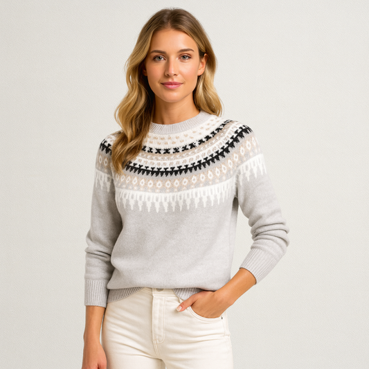 Norvavi | Elegancki damski sweter boho o ponadczasowym wyglądzie