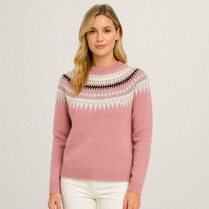 Norvavi | Elegancki damski sweter boho o ponadczasowym wyglądzie