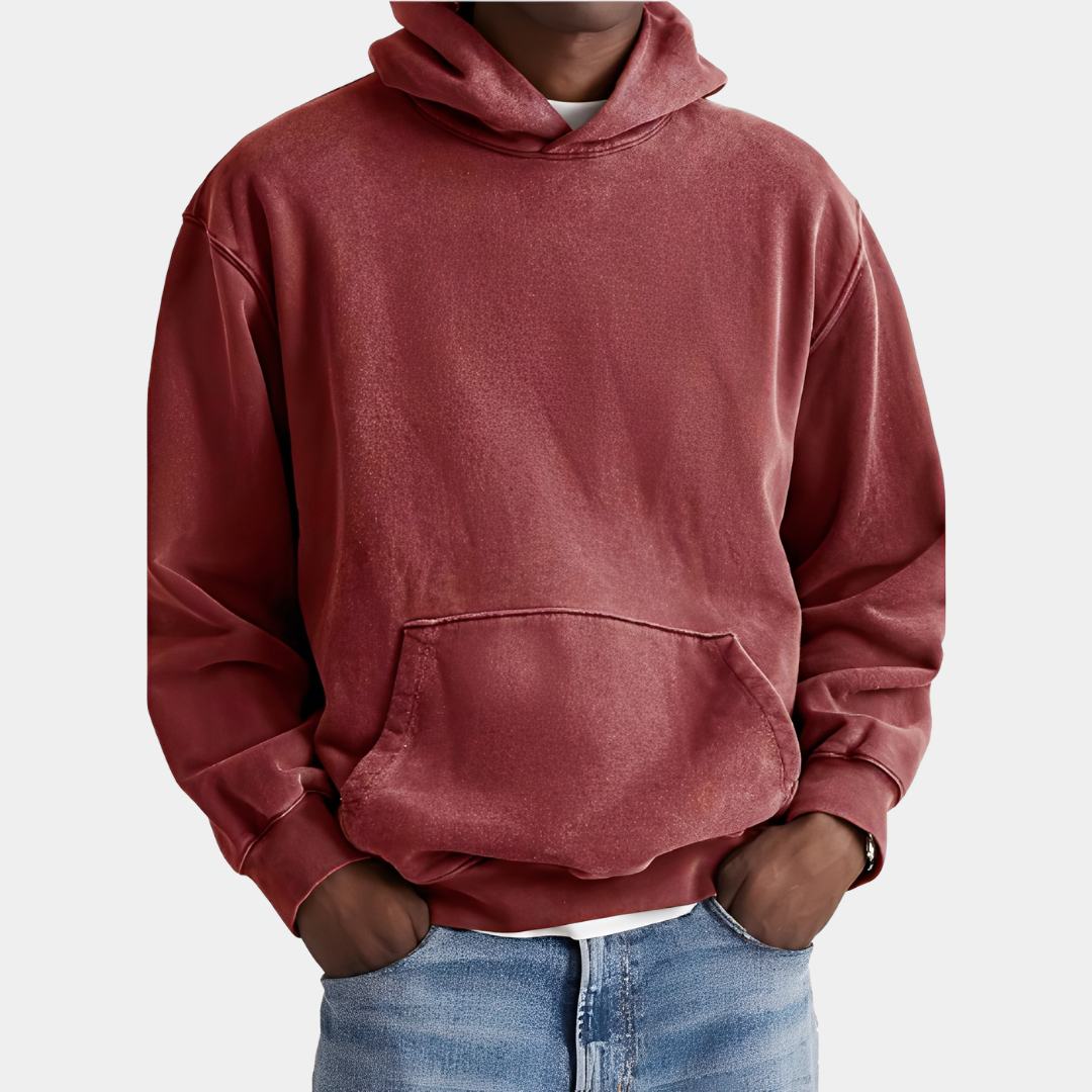 Norvavi | Klasyczna męski bluza z kapturem o luźnym kroju