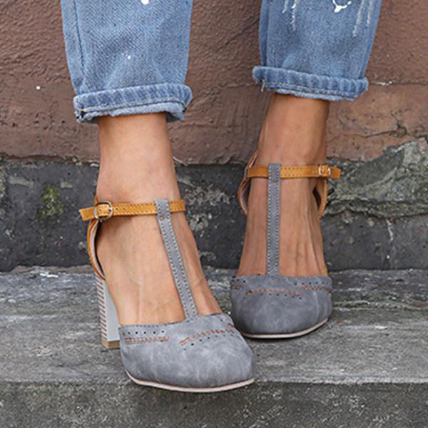 Damskie ortopedyczne buty na obcasie z ergonomicznym wsparciem, ukazujące elegancki design i komfortowe 4