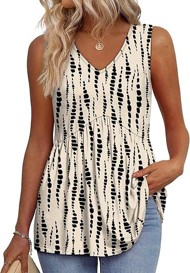 Sleeveless women's top featuring a V-neck design, showcasing a fitted silhouette and a clean, elegant appearance. 10