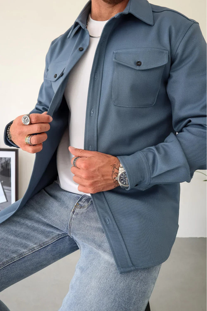 Men's elegant blazer with a pocket, designed for everyday styling. 10