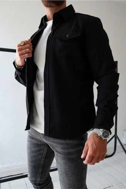 Men's elegant blazer with a pocket, designed for everyday styling. 3