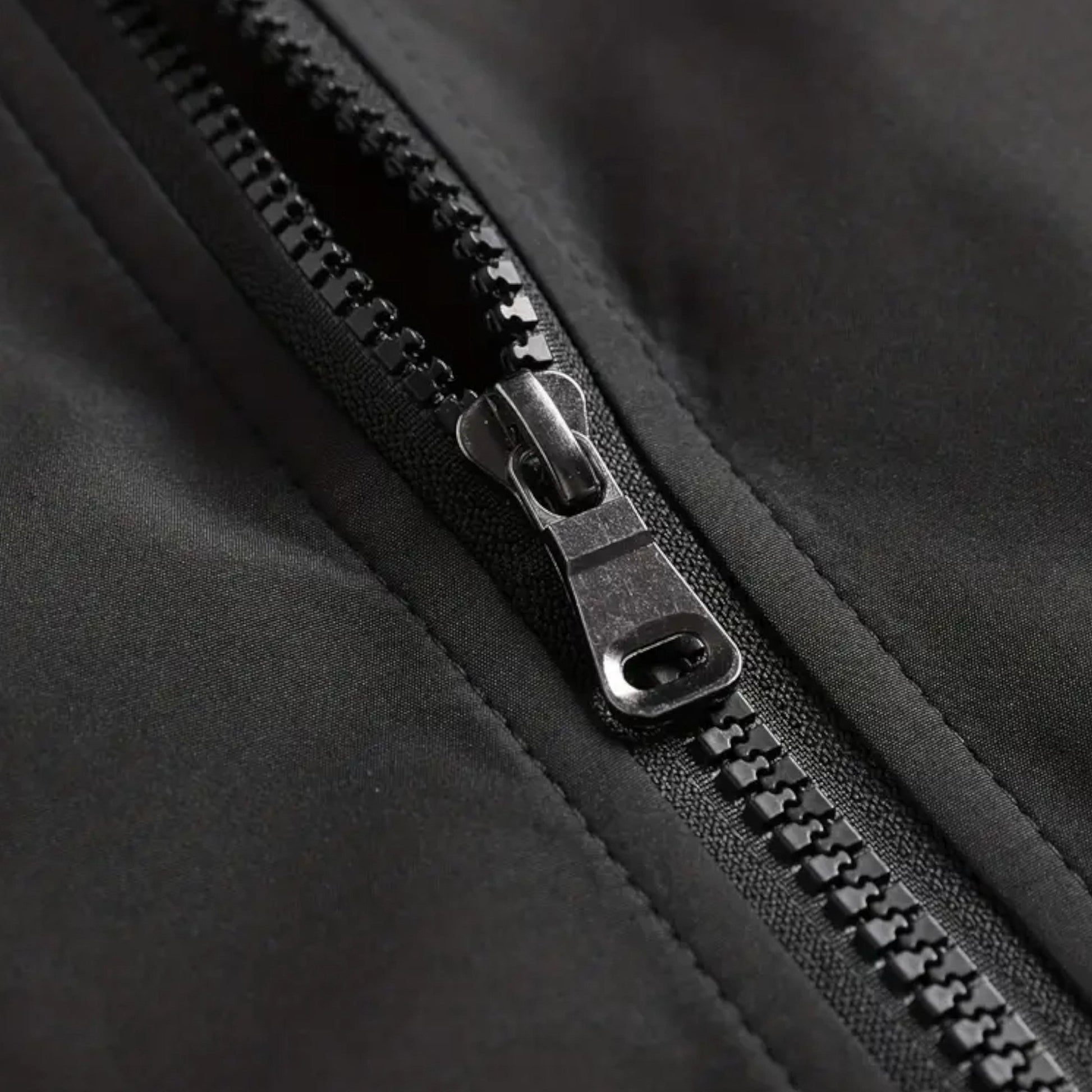 Men's lightweight jacket featuring a high collar and a zip closure. 4